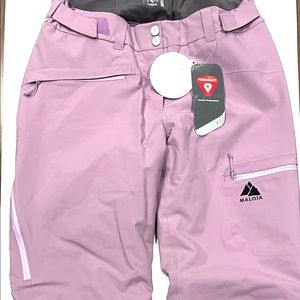Maloja Womens insulated ski snow pants